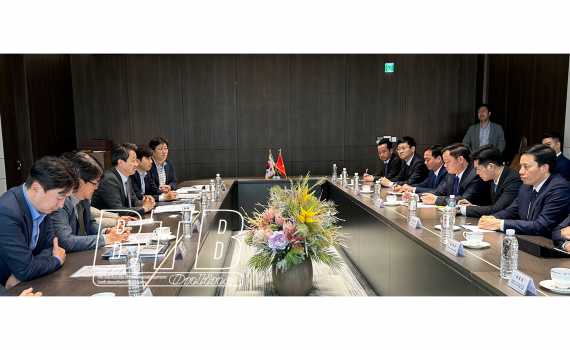   Đoàn công tác của tỉnh Thái Bình xúc tiến đầu tư tại Hàn Quốc