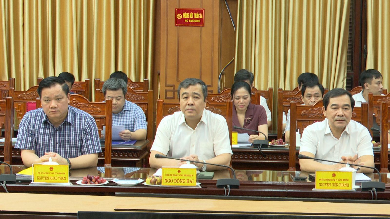   UBND tỉnh làm việc với Tập đoàn Điện lực Việt Nam, Tổng công ty Điện lực miền Bắc và Tổng công ty Truyền tải điện quốc gia