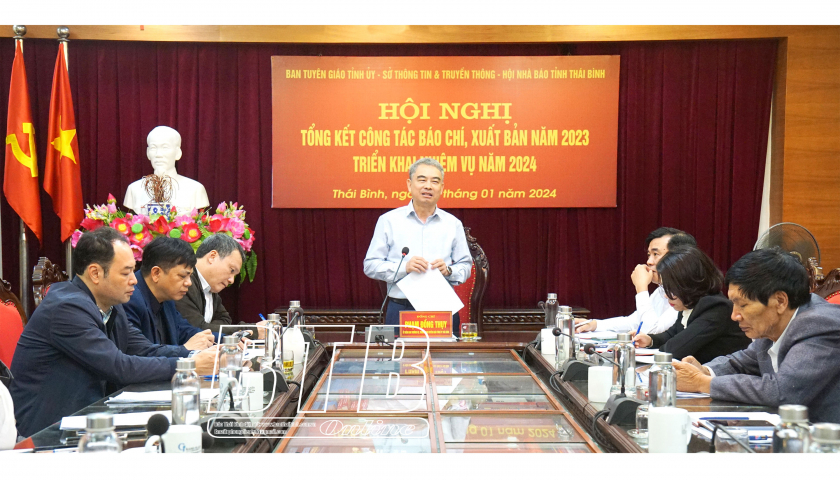   Triển khai nhiệm vụ công tác báo chí, xuất bản năm 2024