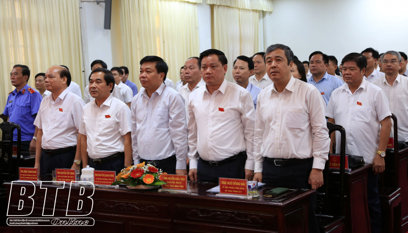   Kỳ họp HĐND tỉnh giải quyết công việc phát sinh đột xuất quyết định nhiều nội dung quan trọng