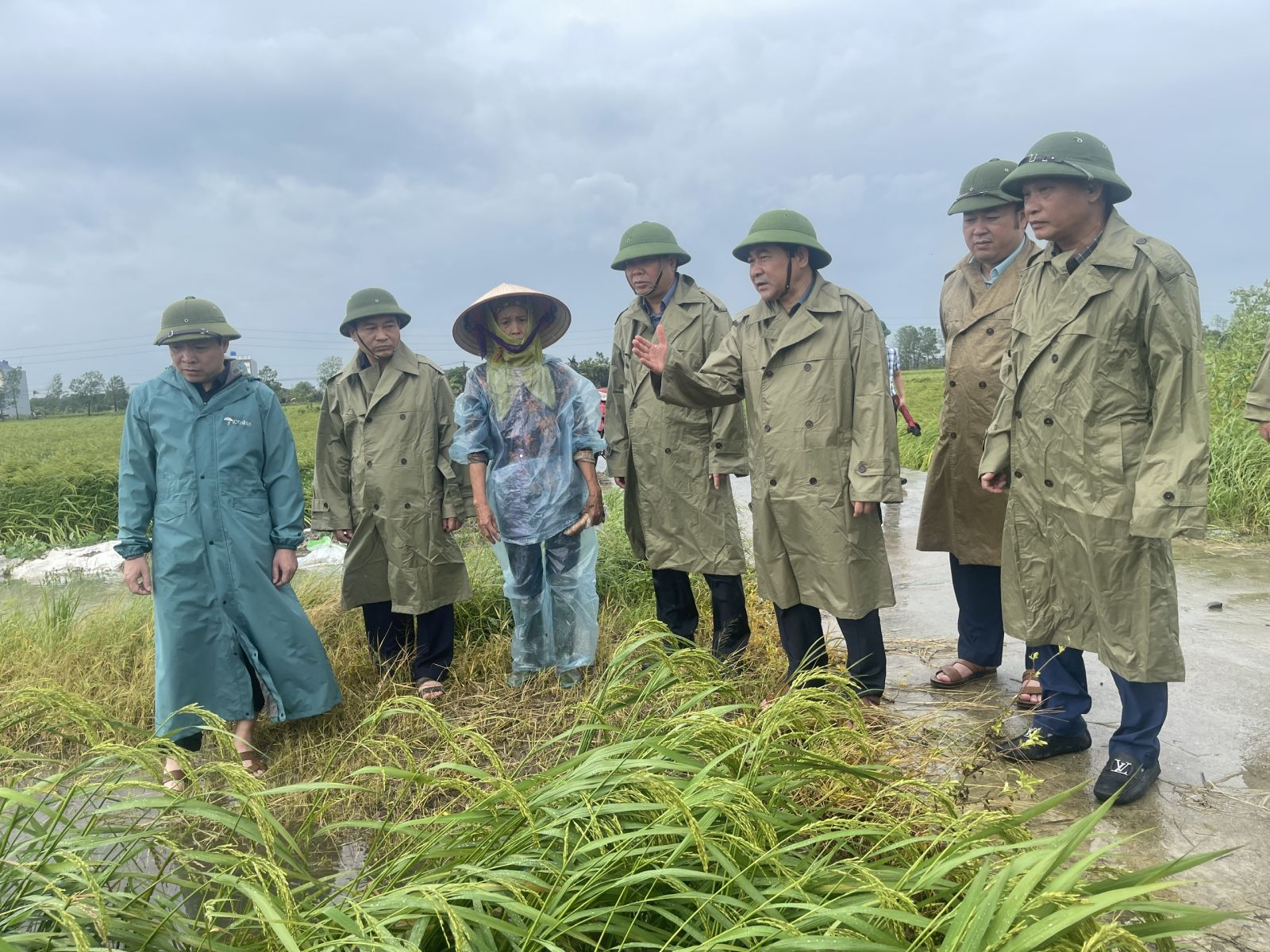   Đồng chí Phó Bí thư thường trực Tỉnh uỷ, Chủ tịch HĐND tỉnh kiểm tra, chỉ đạo công tác khắc phục thiệt hại sau bão số 3