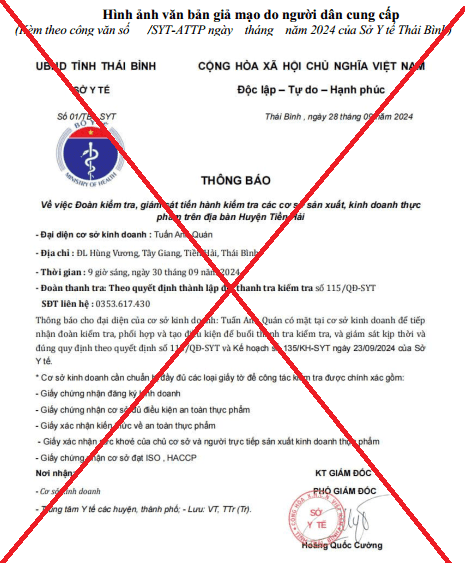   Thông tin hành vi giả mạo người, giả mạo văn bản của cơ quan VV88bet nhận code miễn phí