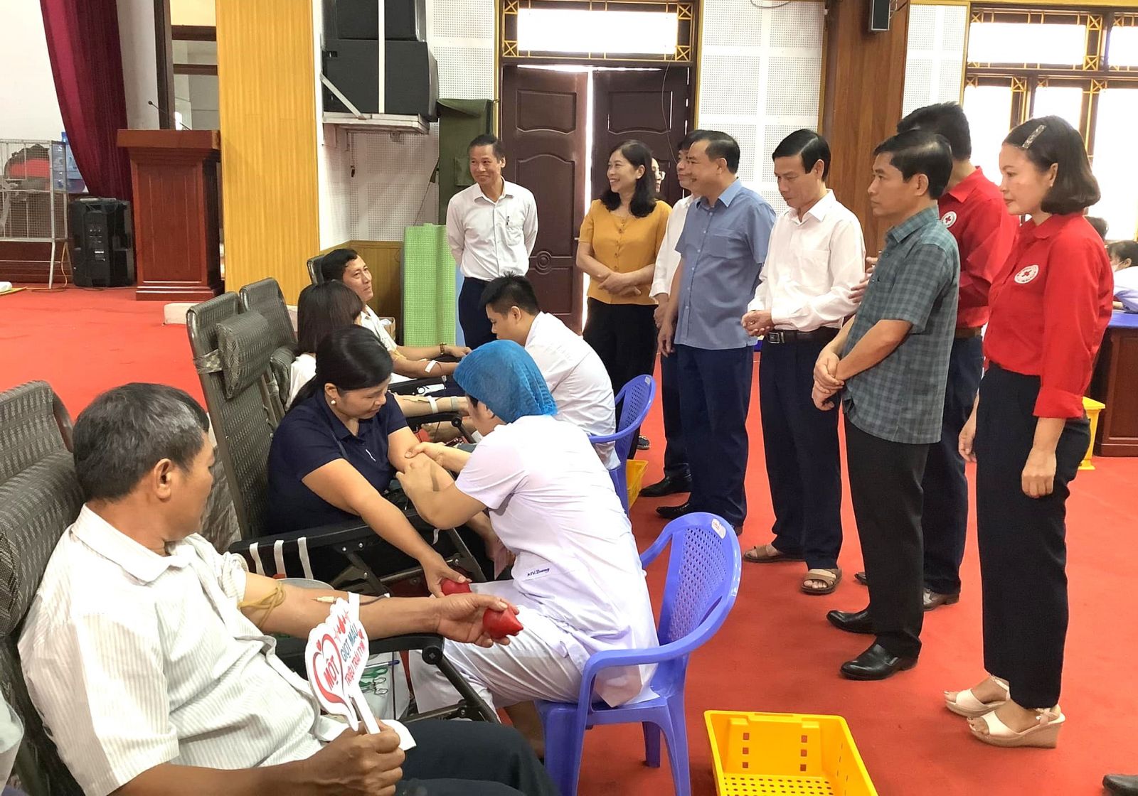   Đông Hưng: Thu nhận được 279 đơn vị máu tại ngày hội hiến máu tình nguyện đợt 4 năm 2024