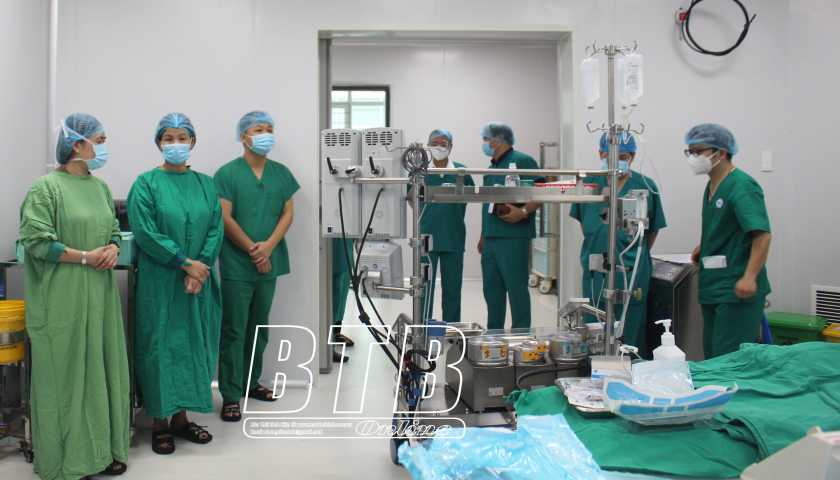   Bệnh viện Nhi Thái Bình: Triển khai kỹ thuật phẫu thuật tim hở