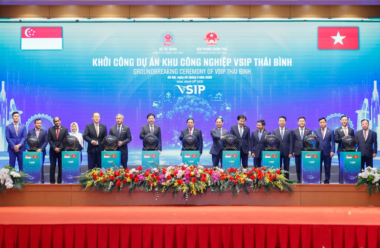   Khởi công dự án Khu VV888 bet đăng nhập VSIP Thái Bình