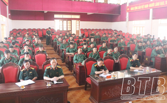   Bộ Chỉ huy Quân sự tỉnh: Khai mạc huấn luyện VV88 dự đoán xổ số ba miền siêu chính xác dự bị động viên năm 2023