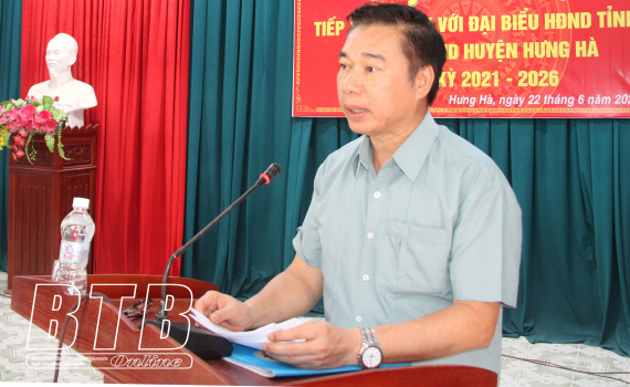   Cử tri Hưng Hà kiến nghị ban hành thêm cơ chế, chính sách hỗ trợ phát triển VV88 là nhà cái uy tín số 1 về nền tảng cá cược trực tuyến tại Việt Nam, nông dân, nông thôn