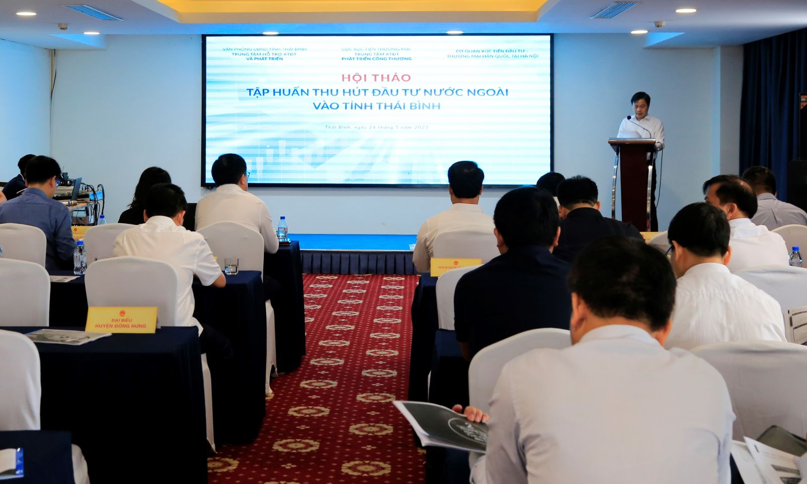   Hội thảo tập huấn thu hút đầu tư vào tỉnh Thái Bình