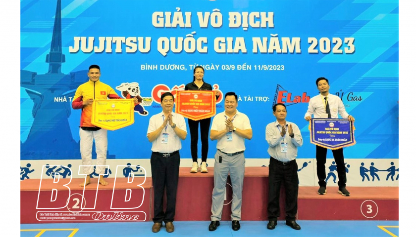   Thái Bình: Xếp thứ 2 toàn đoàn tại giải vô địch Jujitsu quốc gia