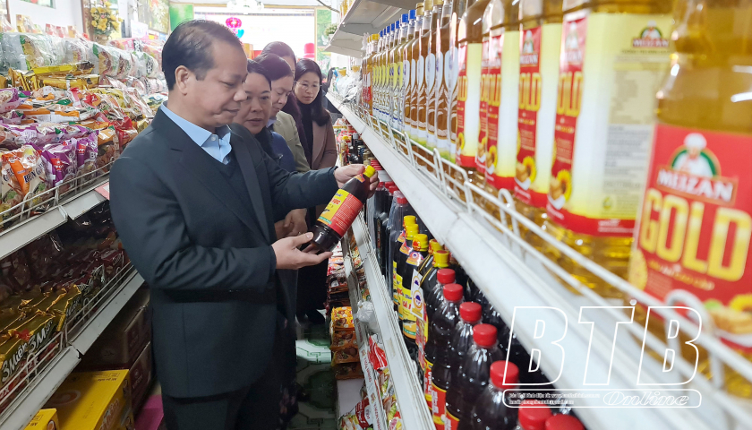   Bảo đảm cân đối cung cầu, bình ổn thị trường dịp tết Nguyên đán Giáp Thìn năm 2024