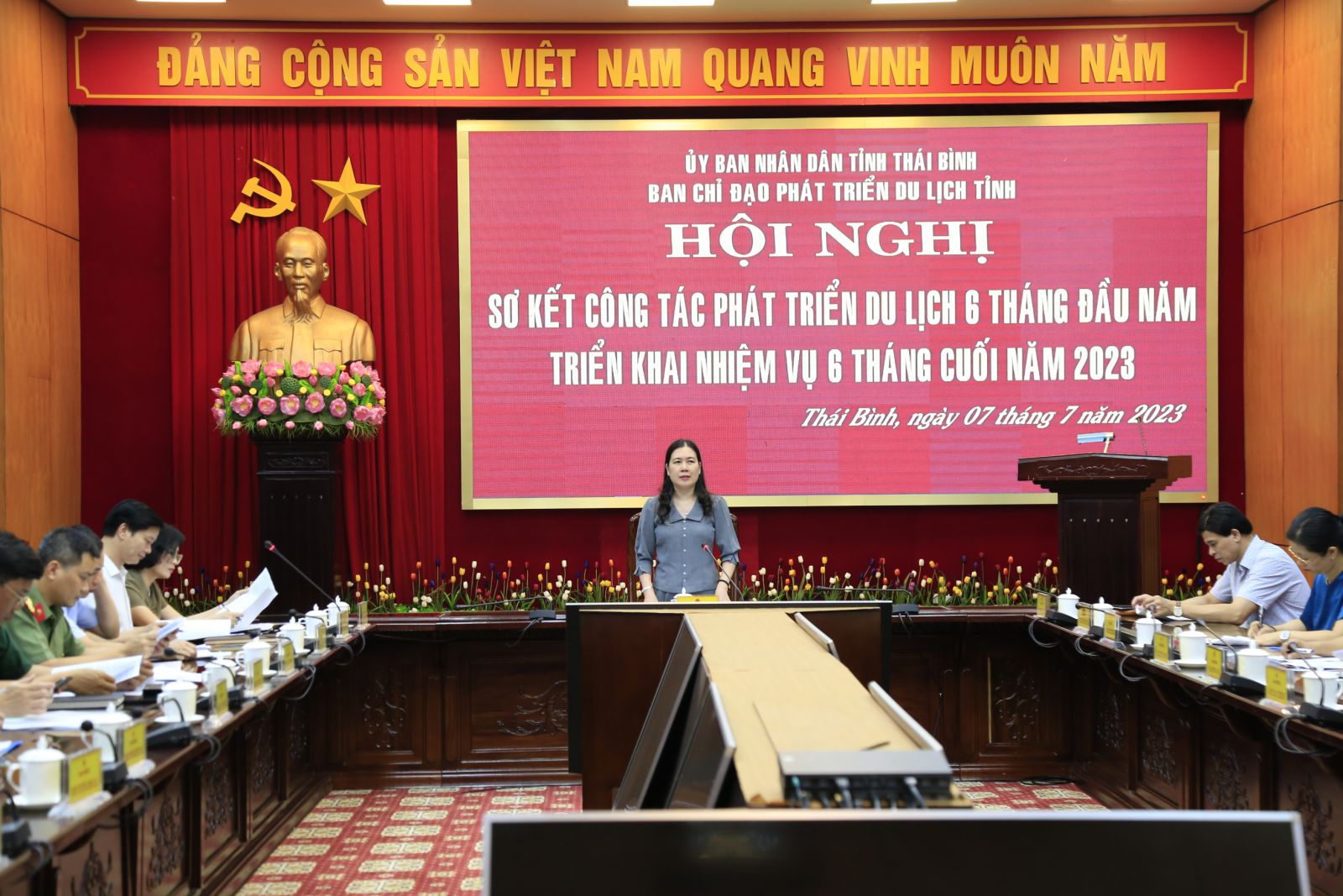   Ban Chỉ đạo phát triển du lịch tỉnh sơ kết công tác phát triển du lịch 6 tháng đầu năm