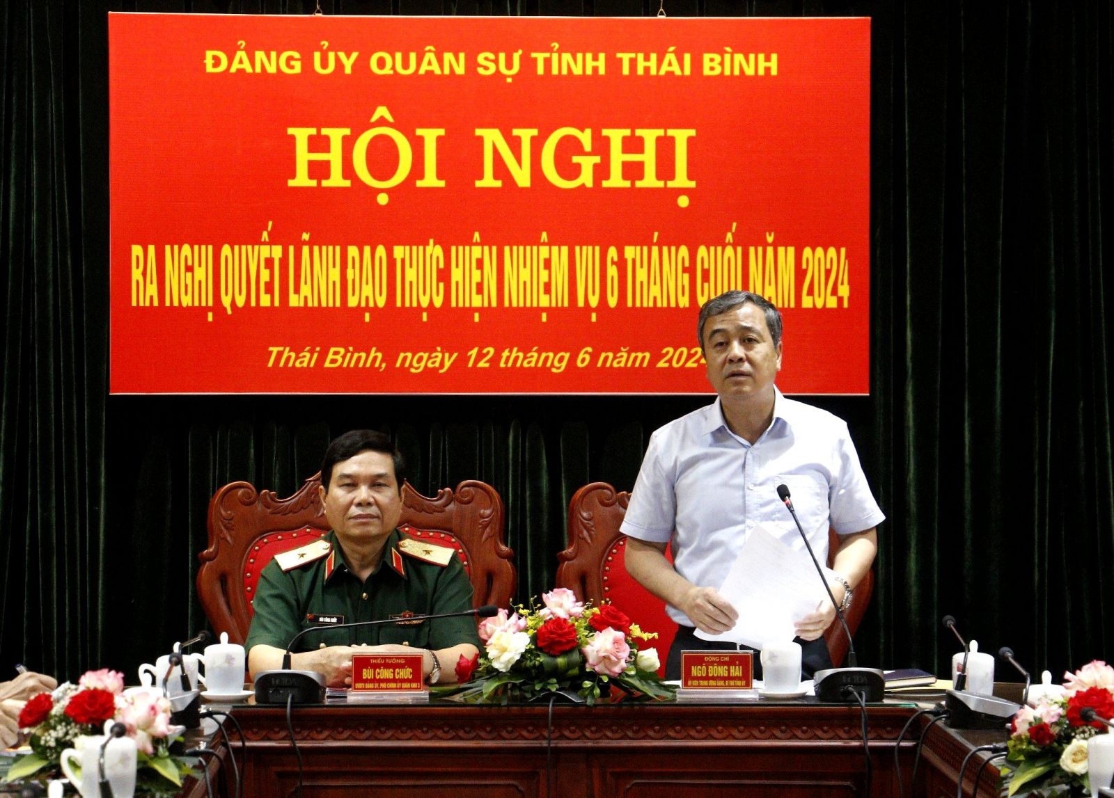   Đảng ủy Quân sự tỉnh ra nghị quyết lãnh đạo thực hiện nhiệm vụ 6 tháng cuối năm 2024