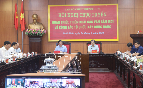   Triển khai các văn bản mới về công tác tổ chức xây dựng Đảng