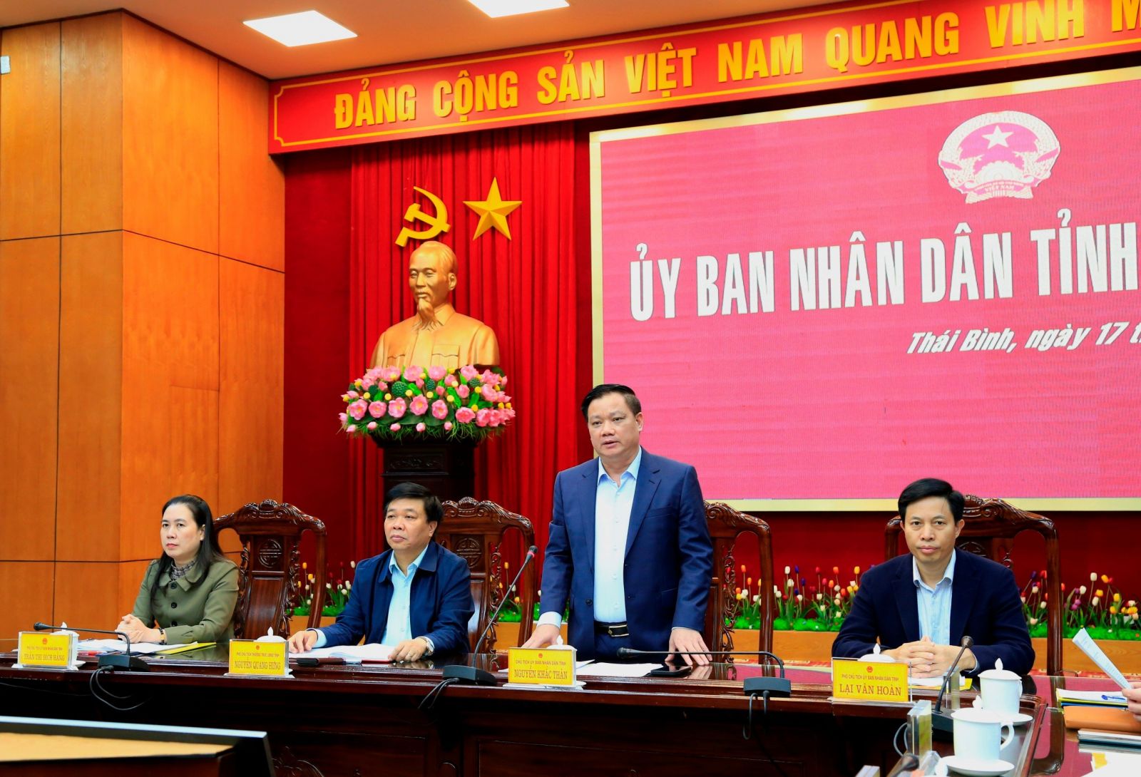   Tập trung, quyết liệt triển khai các nhiệm vụ ngay từ đầu năm