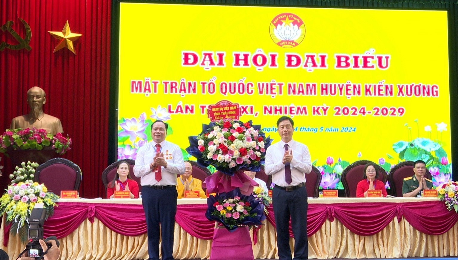   Đại hội đại biểu MTTQ huyện Kiến Xương lần thứ XXI, nhiệm kỳ 2024 - 2029
