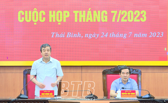   Họp Thường trực Ban Chỉ đạo phòng, chống Đăng ký VV88 tặng 88k, tiêu cực tỉnh