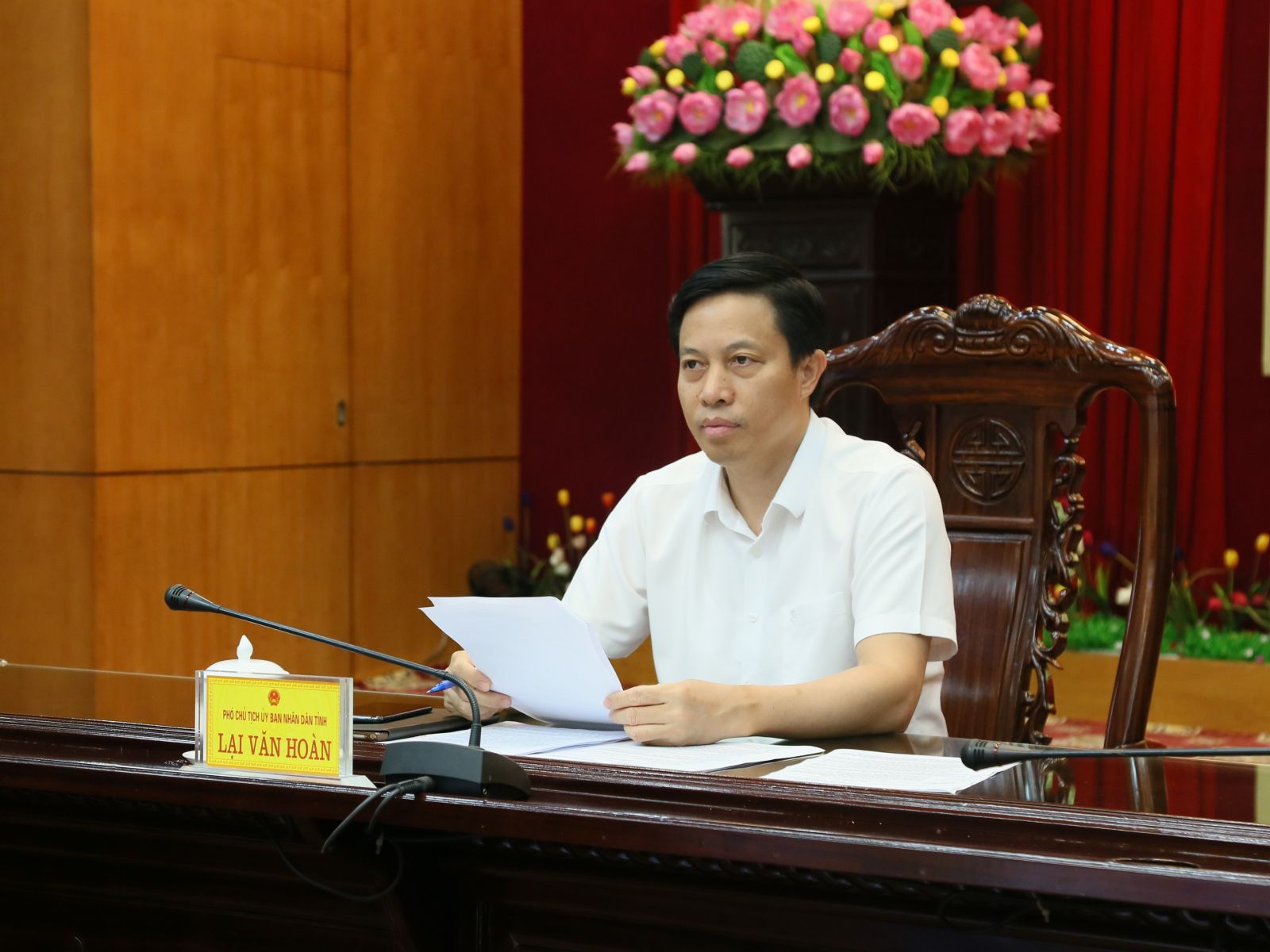   Hội nghị trực tuyến triển khai công tác ứng phó với bão số 3