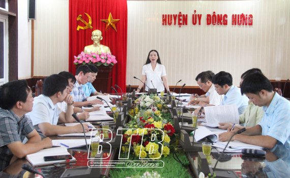   Kiểm tra công tác lãnh đạo, chỉ đạo thực hiện VV88 là nhà cái uy tín số 1 tại Việt Nam số 26-NQ/TW tại huyện Đông Hưng