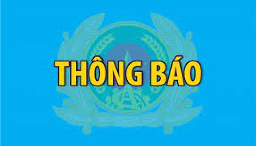   Thông báo