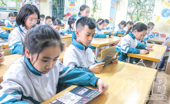   Nâng cao nhận thức cho học sinh về tác hại của thuốc lá điện tử