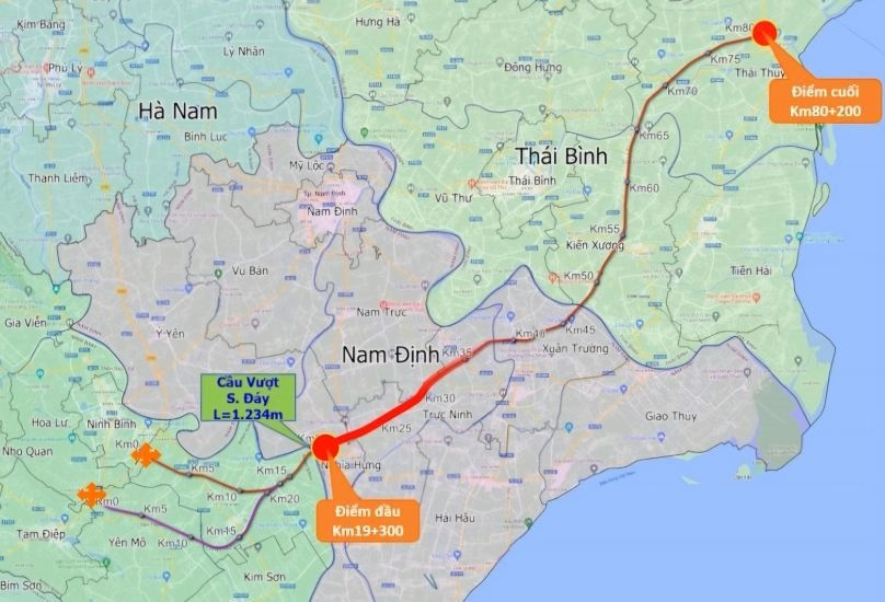   Thái Bình - Nam Định nỗ lực hợp tác khởi công dự án cao tốc gần 20 nghìn tỷ đồng