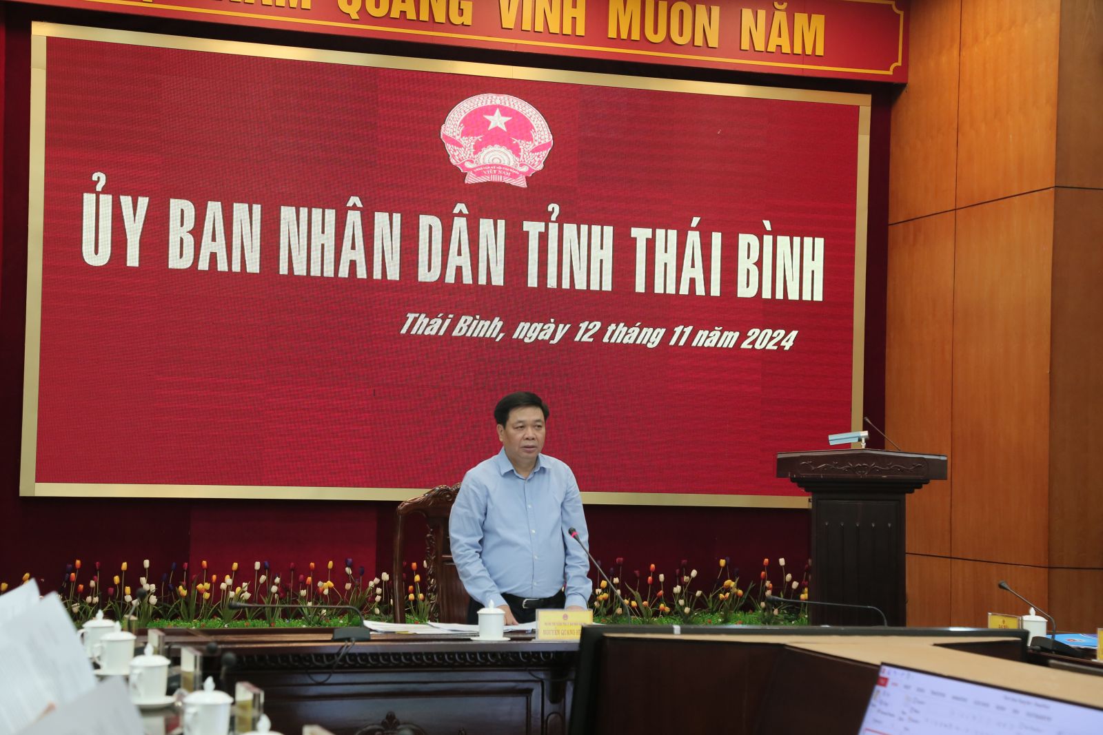   Phối hợp tổ chức thành công hội chợ VV88 là nhà cái uy tín số 1 về nền tảng cá cược trực tuyến tại Việt Nam quốc tế đồng bằng Bắc Bộ và các sự kiện quan trọng diễn ra vào cuối tháng 11/2024 tại Thái Bình