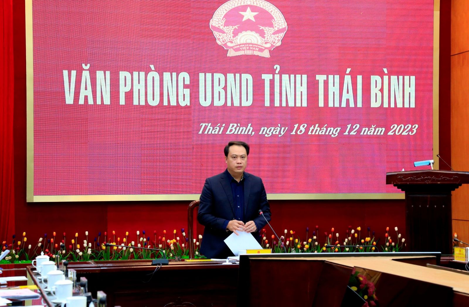   Văn phòng UBND tỉnh: Kiểm điểm tập thể, cá nhân lãnh đạo, quản lý năm 2023