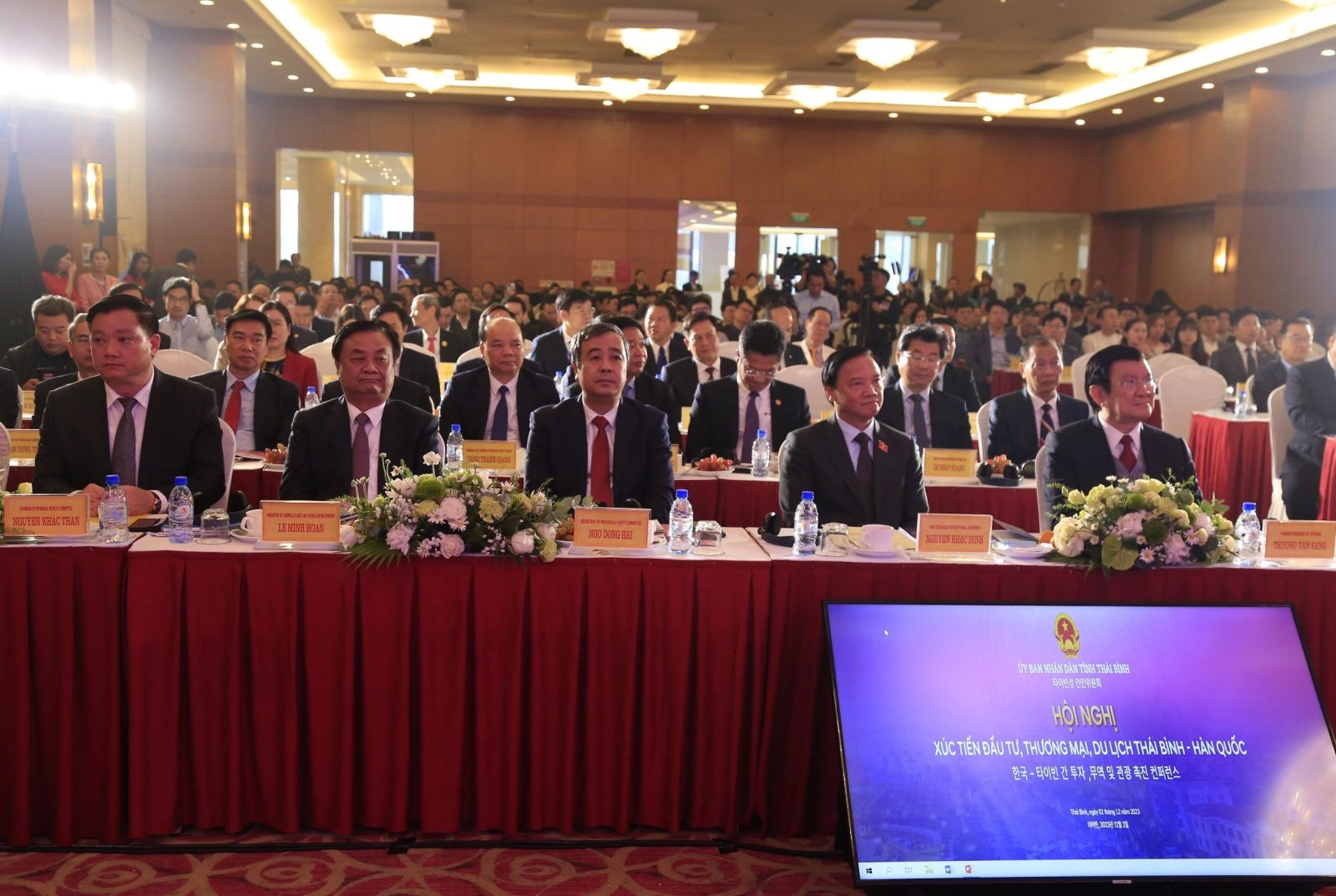   Hội nghị Xúc tiến đầu tư, thương mại, du lịch Thái Bình - Hàn Quốc