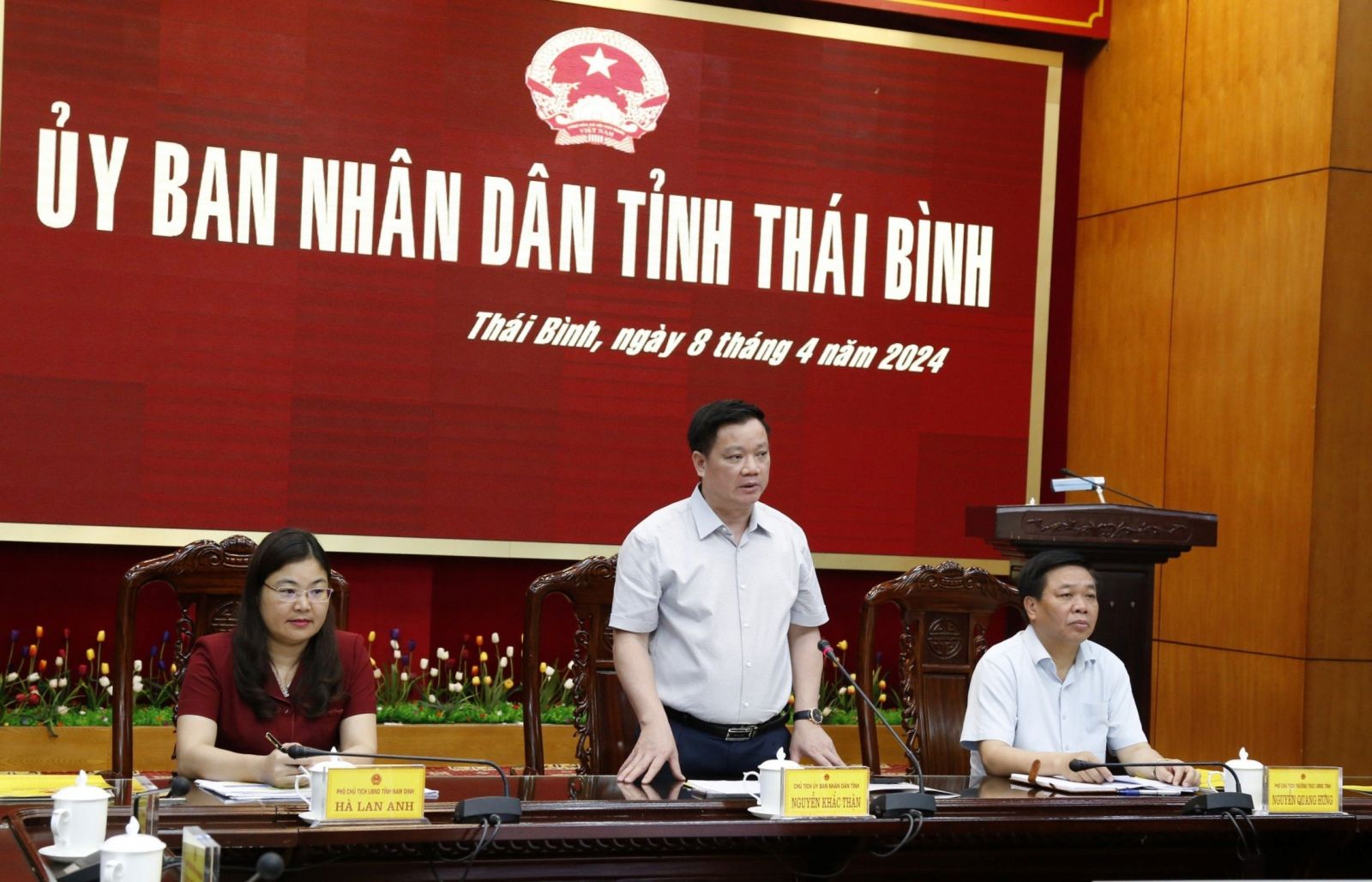   Đẩy nhanh tiến độ triển khai thực hiện dự án đường cao tốc CT.08, đoạn qua tỉnh Nam Định và Thái Bình