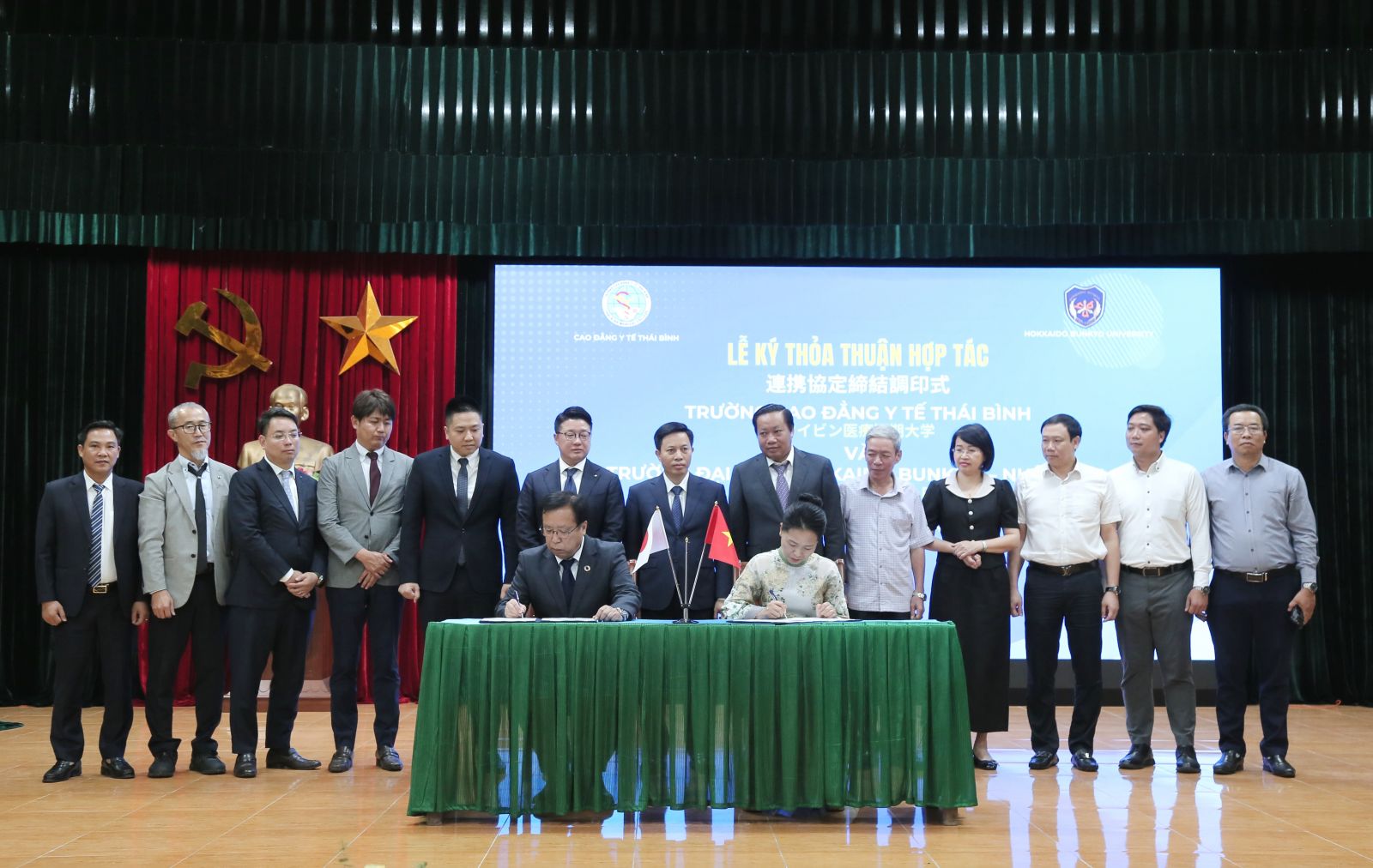   Trường Cao đẳng Y tế Thái Bình ký kết thoả thuận hợp tác quốc tế trao đổi học thuật và văn hóa