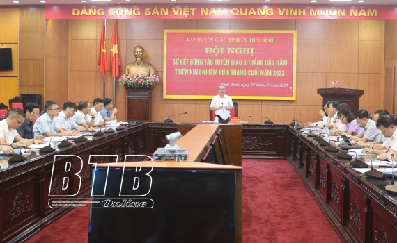   Triển khai nhiệm vụ công tác tuyên giáo 6 tháng cuối năm 2023