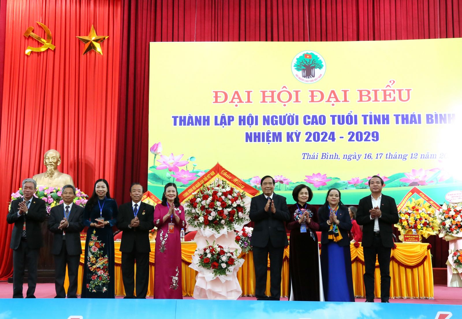   Đại hội Hội Người cao tuổi tỉnh Thái Bình nhiệm kỳ 2024 - 2029