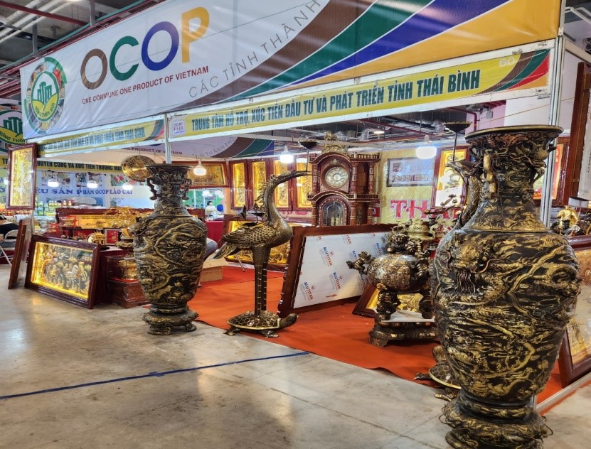   Tỉnh Thái Bình tham gia trưng bày, quảng bá sản phẩm tại hội chợ OCOP vùng Đông Bắc - Quảng Ninh 2023