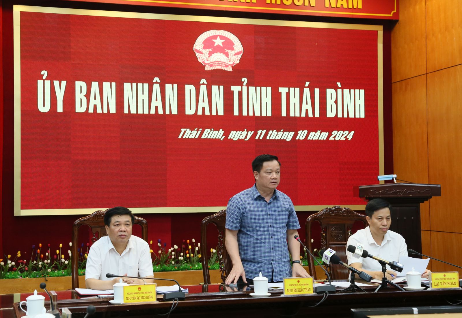   UBND tỉnh: Nghe báo cáo tiến độ, kết quả tham mưu ban hành các văn bản quy định chi tiết thi hành một số luật