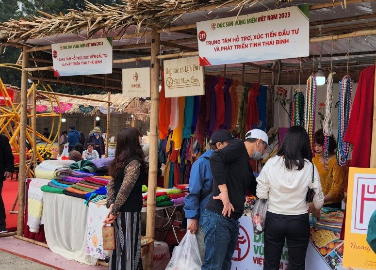   Thái Bình: Tham gia 4 gian hàng tại hội chợ đặc sản vùng miền Việt Nam 2023