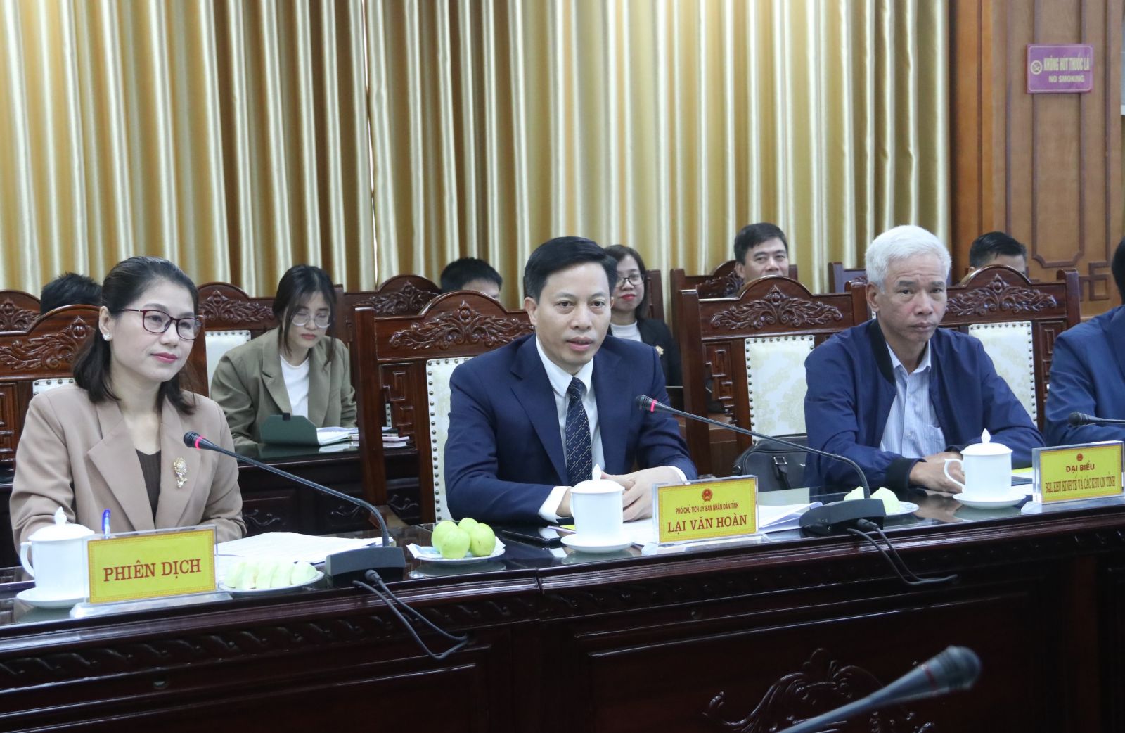   UBND tỉnh làm việc với Đoàn công tác của Công ty TNHH Tập đoàn Thiết kế kiến trúc Đại học Đồng Tế