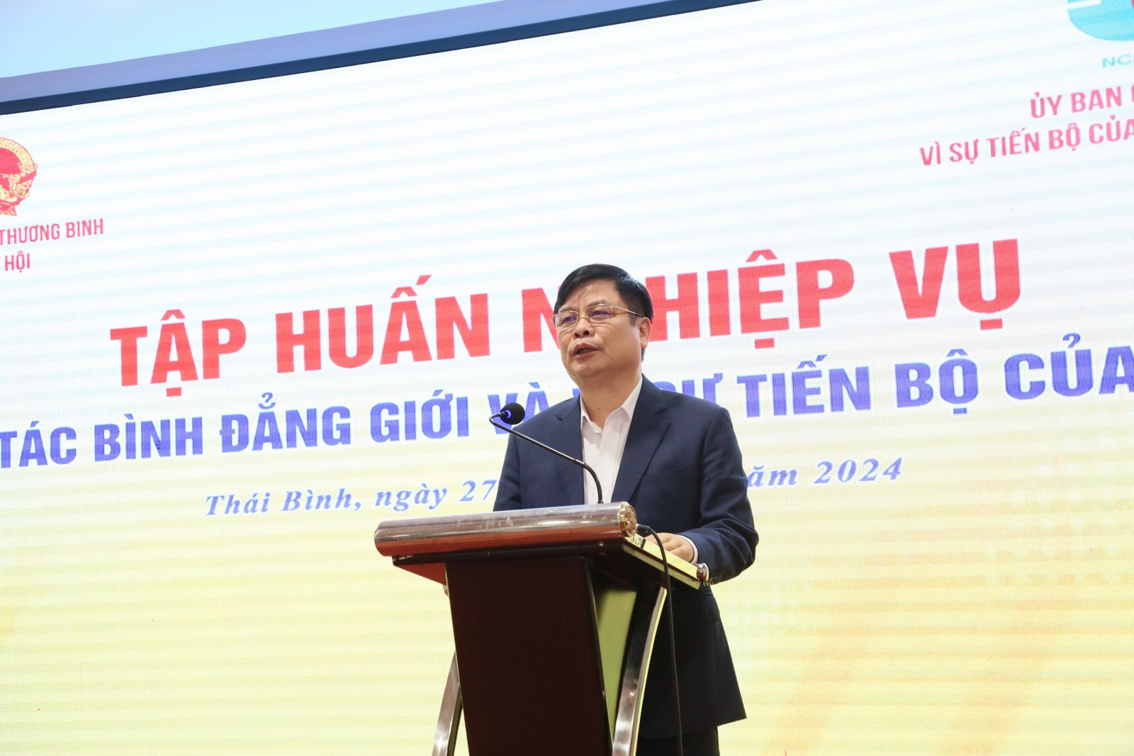   Tập huấn nghiệp vụ công tác bình đẳng giới và vì sự tiến bộ của phụ nữ