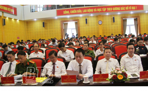   Kỳ họp thứ sáu HĐND huyện Hưng Hà khóa XX, nhiệm kỳ 2021 - 2026