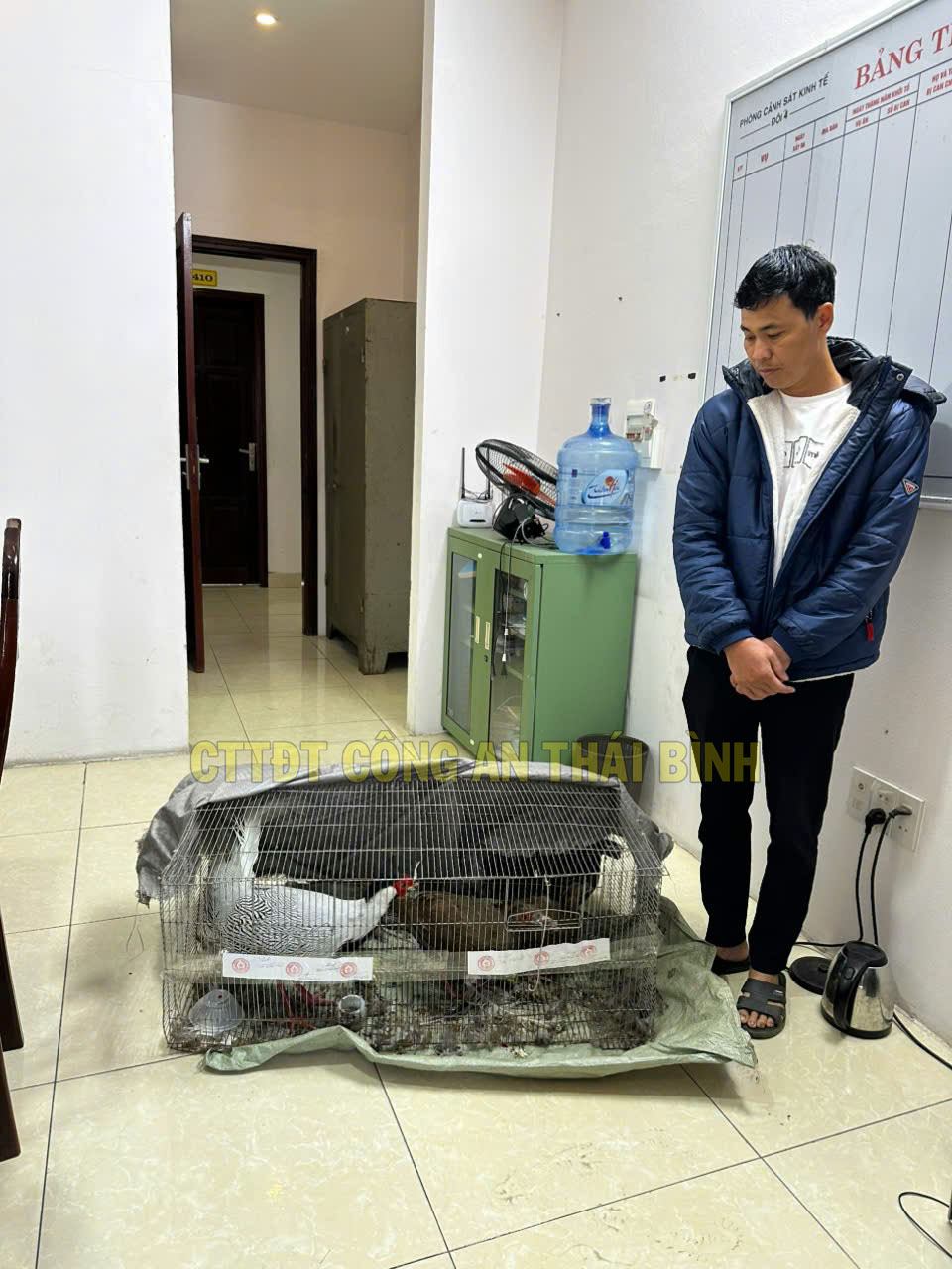   Phòng Cảnh sát kinh tế Công an tỉnh Thái Bình khởi tố vụ án “Vi phạm quy định về bảo vệ động vật nguy cấp, quý, hiếm”