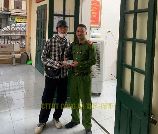   Công an xã An Thái: Tìm kiếm, trao trả tài sản cho người dân thông qua mô hình “Camera giám sát an ninh”