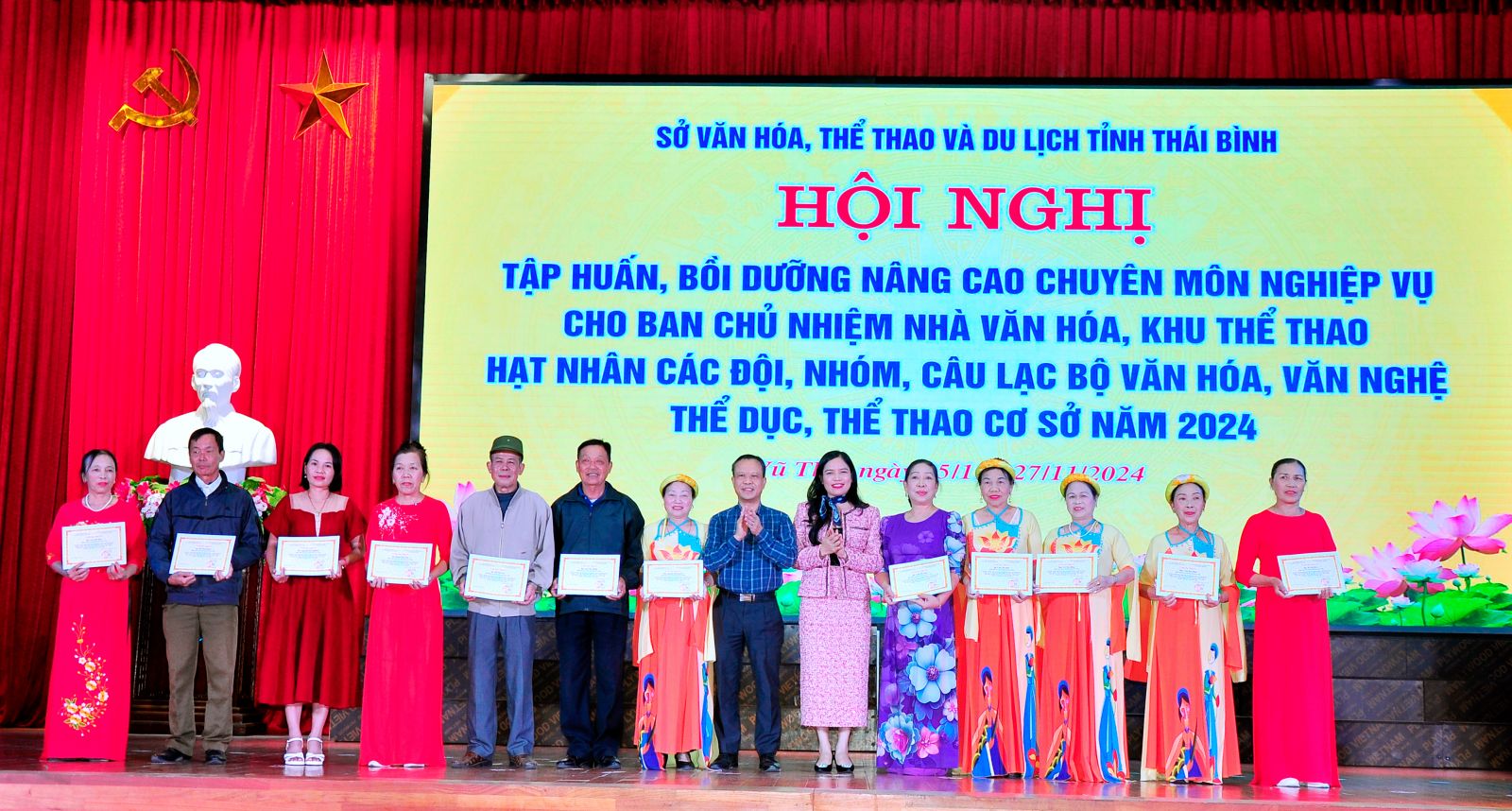   Tổng kết tập huấn nâng cao chuyên môn nghiệp vụ văn hóa, thể thao cơ sở