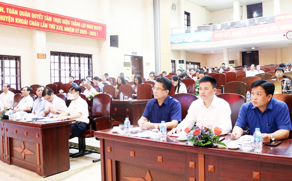   Khoái Châu: Triển khai nhiệm vụ, giải pháp phát triển kinh tế - xã hội 6 tháng cuối năm