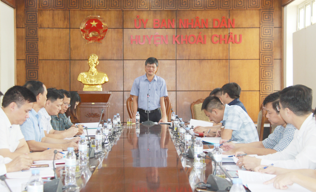   Giám sát về tình hình triển khai, thực hiện Chương trình phát triển giáo dục và đào tạo tại huyện Khoái Châu