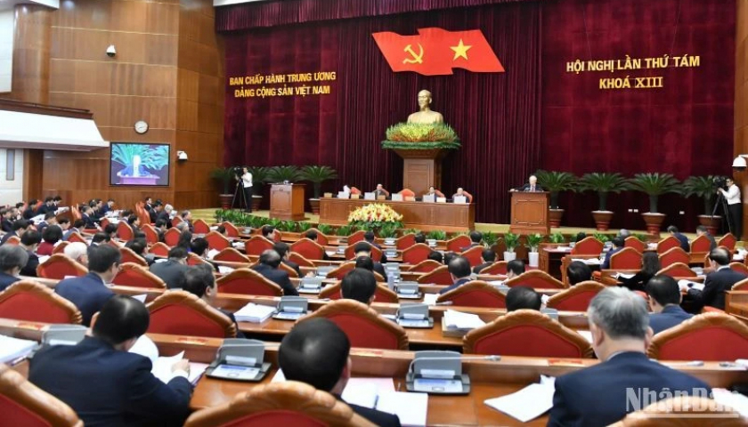   Khai mạc Hội nghị lần thứ 8 Ban Chấp hành Trung ương Đảng khóa XIII