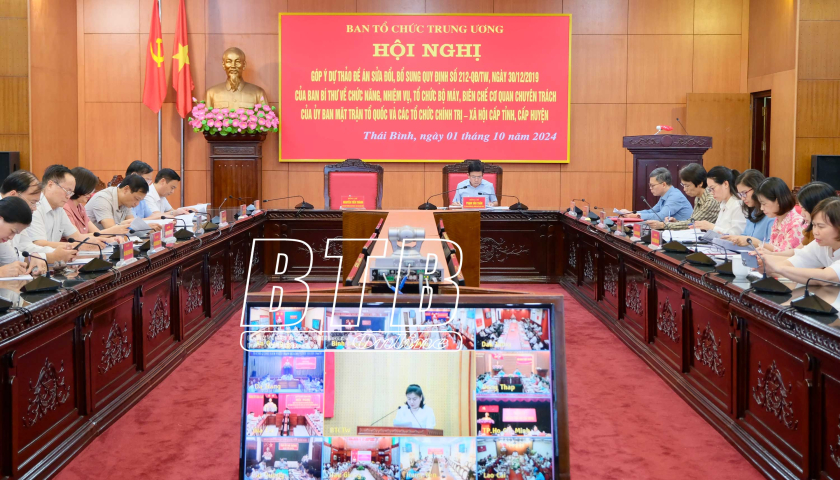   Góp ý dự thảo Đề án sửa đổi, bổ sung Quy định số 212-QĐ/TW của Ban Bí thư