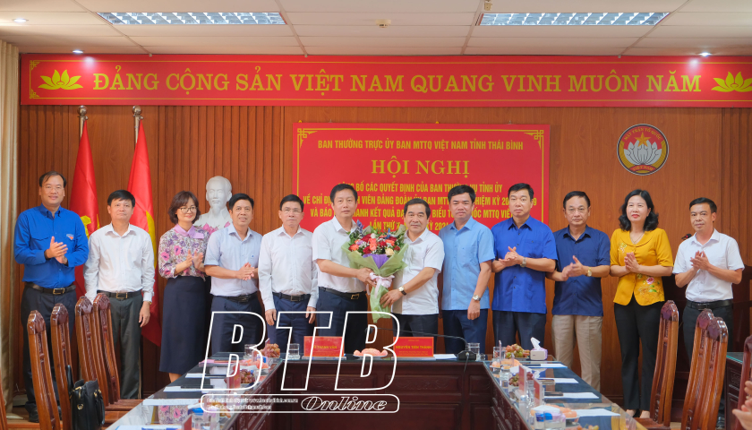   Công bố quyết định của Ban Thường vụ VV88 casino về chỉ định thành viên Đảng đoàn Ủy ban MTTQ tỉnh nhiệm kỳ 2024 – 2029