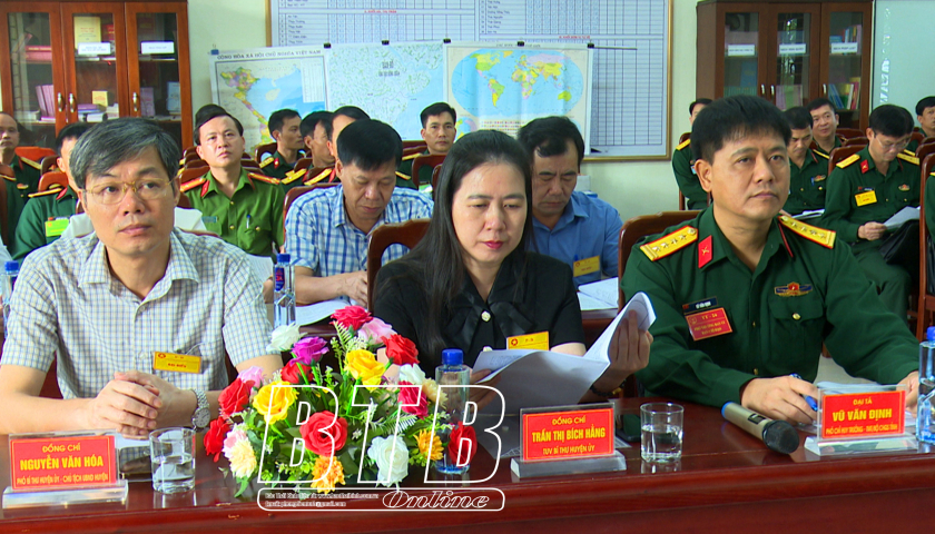   Diễn tập chỉ huy cơ quan 1 bên, 1 cấp trên bản đồ và ngoài thực địa