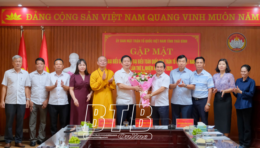   Gặp mặt đoàn đại biểu dự Đại hội đại biểu toàn quốc MTTQ Việt Nam lần thứ X