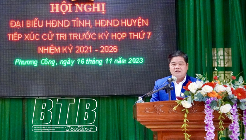   Cử tri huyện Tiền Hải kiến nghị nhiều vấn đề về đời sống dân sinh