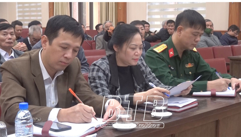   Đại biểu HĐND tỉnh tiếp xúc cử tri tại huyện Vũ Thư